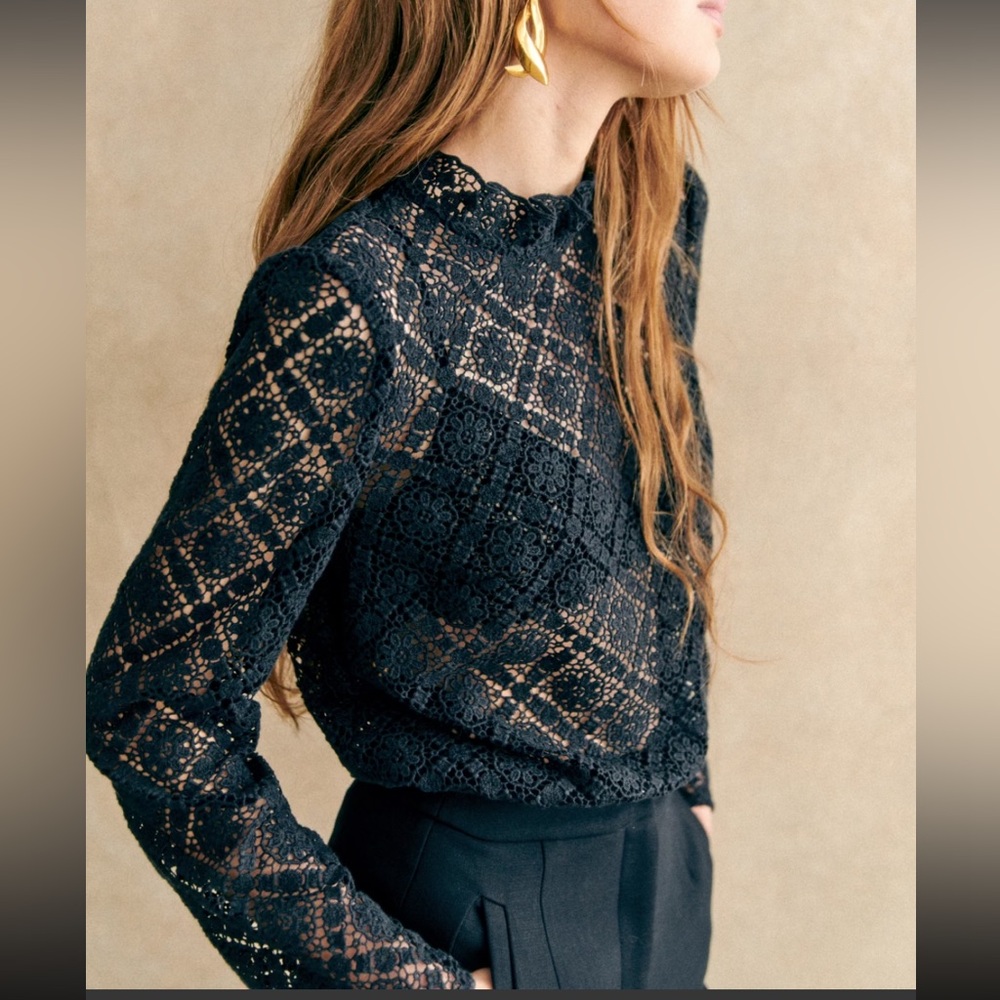 Sezane Eglantine Blouse